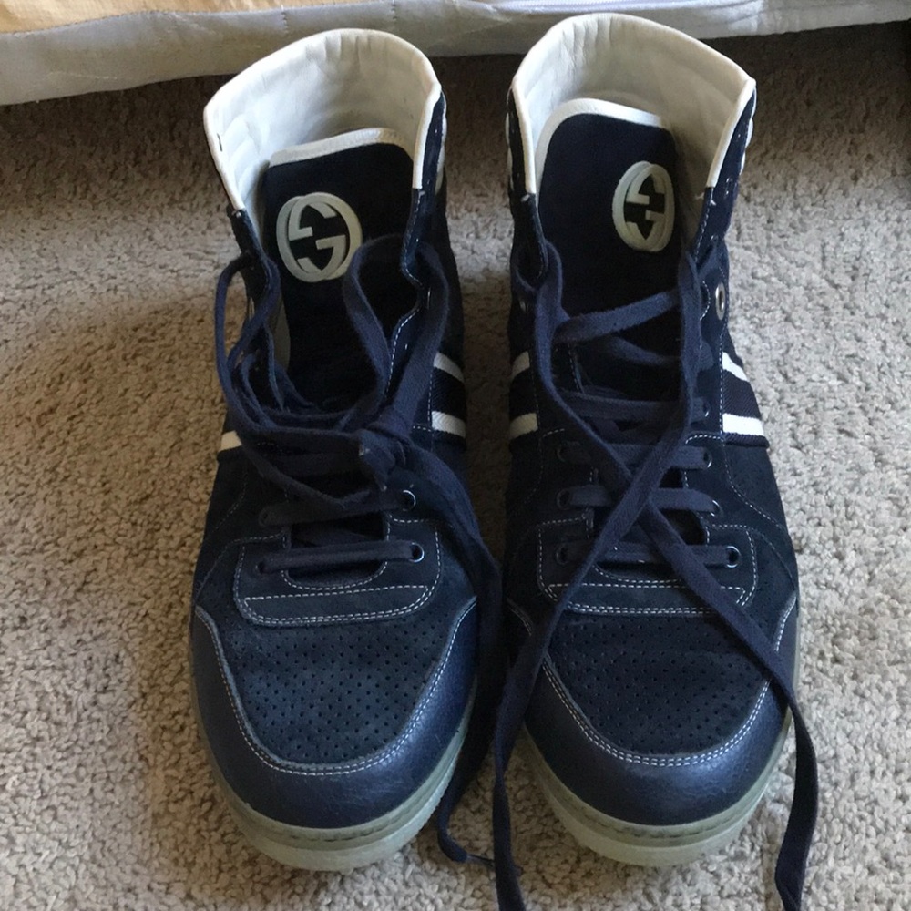 Gucci Deluxe Suede Sneakers